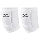 Mizuno LR6 - Rodillera de voleibol, color blanco, talla S