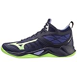 Mizuno Dimensión de la Onda Media, Voleibol Unisex Adulto, Eveblue Techgreen...